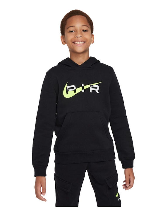 Fleece Kids Sweatshirt with Hood and Pockets Multicolour B Nsw
