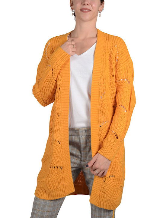 Tom Tailor Women's Knitted Cardigan Yellow (Yellow)