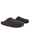 Castor Anatomic Men's Leather Printed Slippers Brown