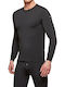 Men's Undershirt Long-sleeved Black