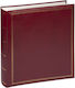 Walther Album Monza 100 Pagini Roșu 33x34buc