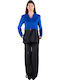 Set de Trening Catifea Black/Blue