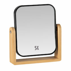 Andrea House Makeup Mirror 20x20cm Black