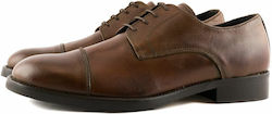 Benefeet Leather Men's Dress Shoes Tabac Brown
