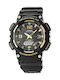 Casio Youth Digital Men's Watch 45mm Solar with Black / Black Rubber Strap