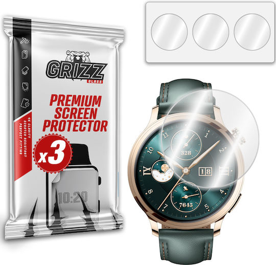GrizzGlass Screen Protector for the Huawei Watch 4 Pro 1pcs