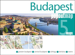 Budapest Popout Map