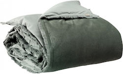 Vivaraise Pat Runner Hotelului Single L200xl85cm. Verde