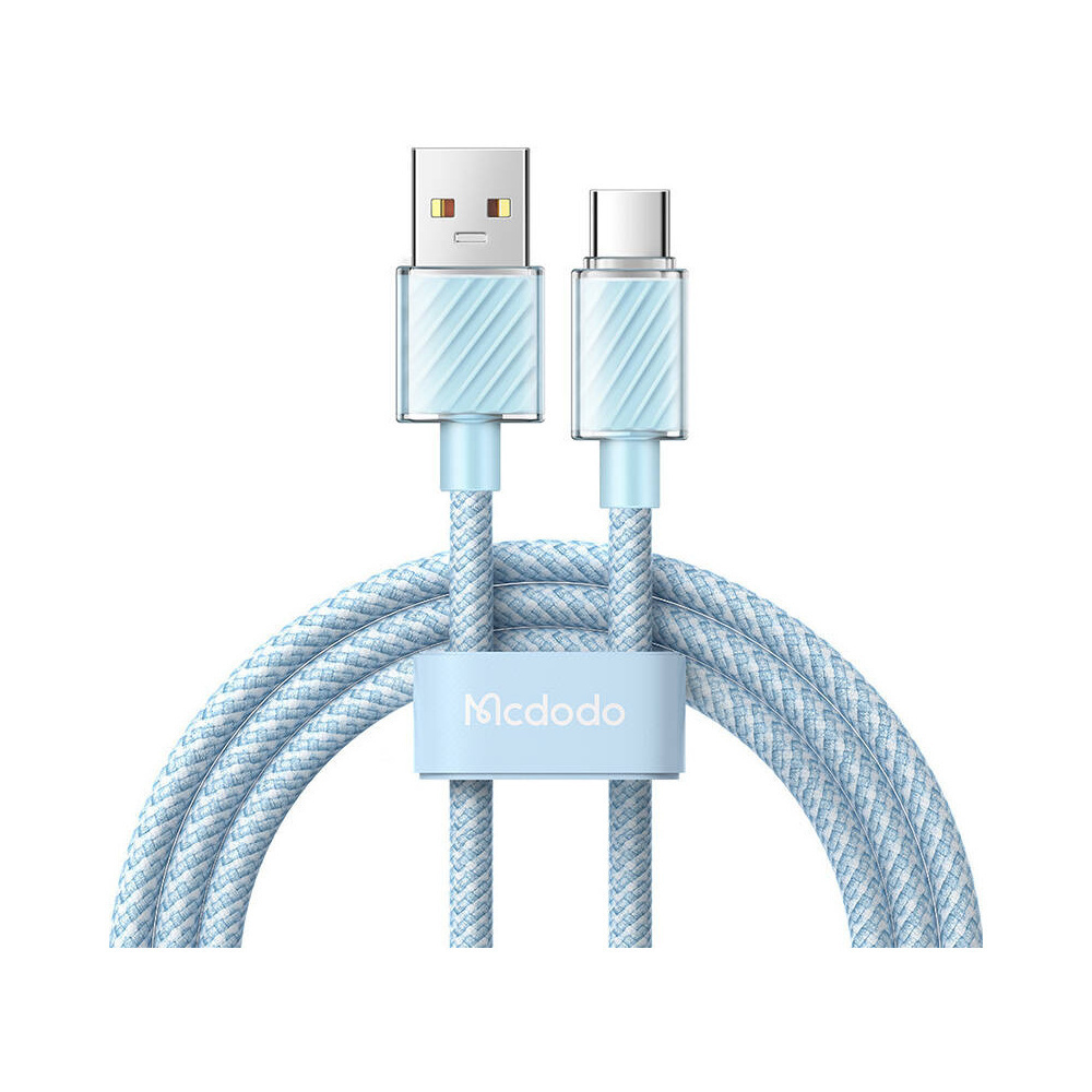 Cable USB-A to USB-C Mcdodo CA-3654, 100W, 2m (blue)