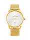 Jordan Kerr Watch Battery in Gold / Gold Color