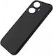 Silky Soft Back Cover Silicon Negru (Realme C33)
