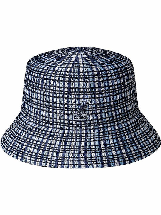 Kangol Textil Pălărie pentru Bărbați Stil Bucket Albastru