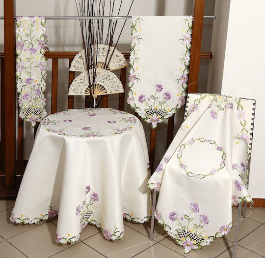 Ilis Home Tablecloth No.34525 Lila 160x220cm