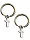 Tatu Moyo Earrings Hoops made of Steel