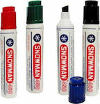 Snowman Whiteboard Marker 2mm Red