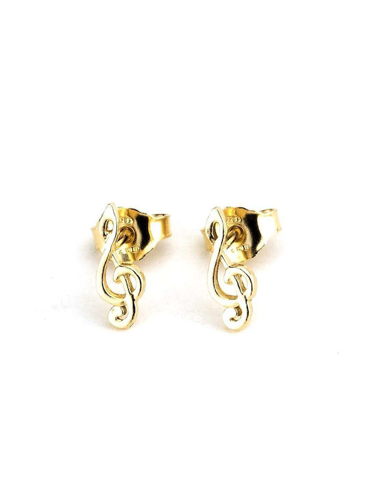 Goldsmith Earrings made of Silver Gold Plated