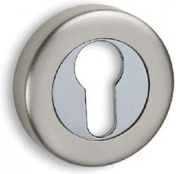 Conset Rosette - Door Escutcheon Silver