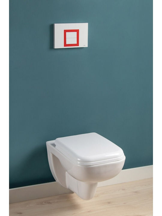Matisse Wall-Mounted Toilet that Includes Soft Close Cover