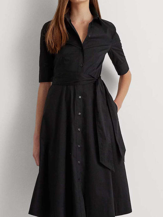 Ralph Lauren Mini Φόρεμα Μαύρο