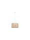 Home Esprit Pendant Light Single-Light for Socket E27 Beige S3054222