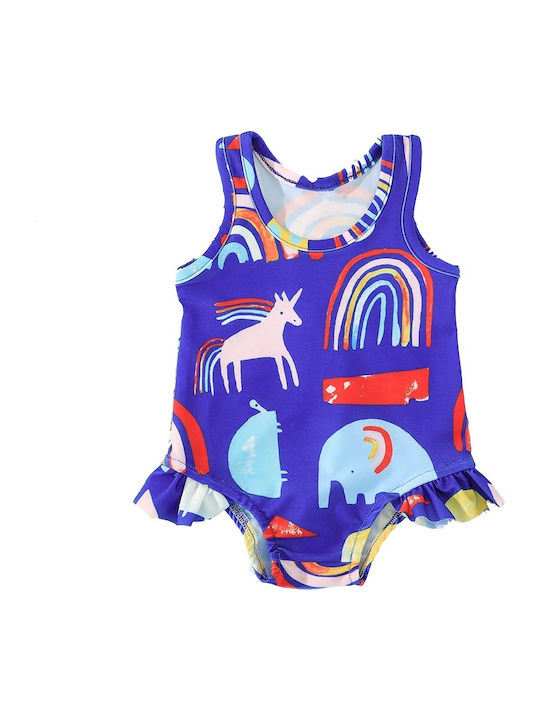 iEFiEL Kids Swimwear One-Piece Blue