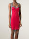 Summer Mini Evening Dress Red