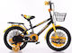 Fast 12" Kids Bicycle City Black