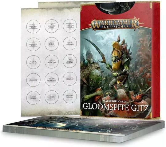 Games Workshop Warscroll Cards: Gloomspite Gitz 2023