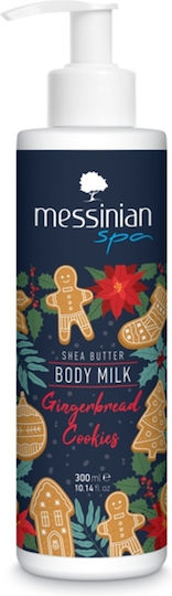 Messinian Spa Gingerbread Cookies Feuchtigkeitsspendende Lotion Körperpflege 300ml