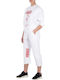 Damen Stoff Hose Weiß
