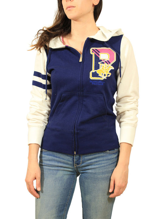 Beverly Hills Polo Club Women's Cardigan Blue