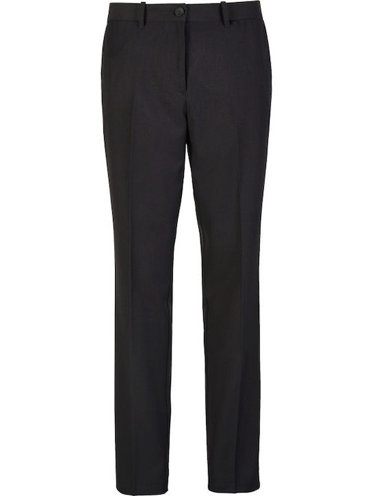 Neoblu Damen Stoff Hose mit Gummizug Gray