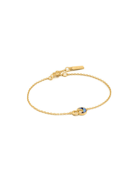 Ania Haie Women's Silver Chain Hand Gold Plated