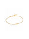 Ania Haie Women's Silver Hand Chain Gold Plated