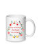 Christmas Mug Ceramic White 1pcs