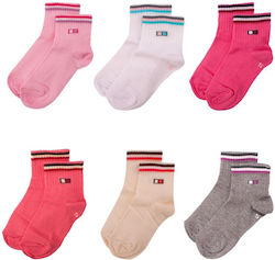 Design Letters Kids' Socks Multicolored 6 Pairs