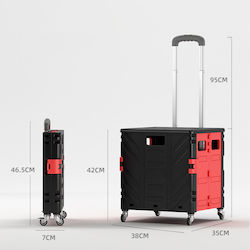 Diamandino D230280 Collapsible Transport Trolley