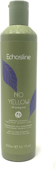 Echos Line No Yellow Shampoos for Coloured Hair 300ml