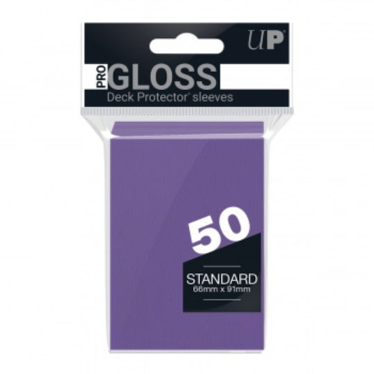 Ultra Pro Card Sleeves Standard Size 50τμχ Purple
