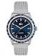 Lacoste Everett Men's Watch 40mm Chronograph Battery with Silver Metal Bracelet