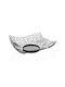 Versa Fruit Bowl Metallic Black 29x10x29cm