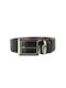 Borsche Men's Leather Belt Black