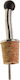 Fackelmann Flow Cap Bottles Cork Steel