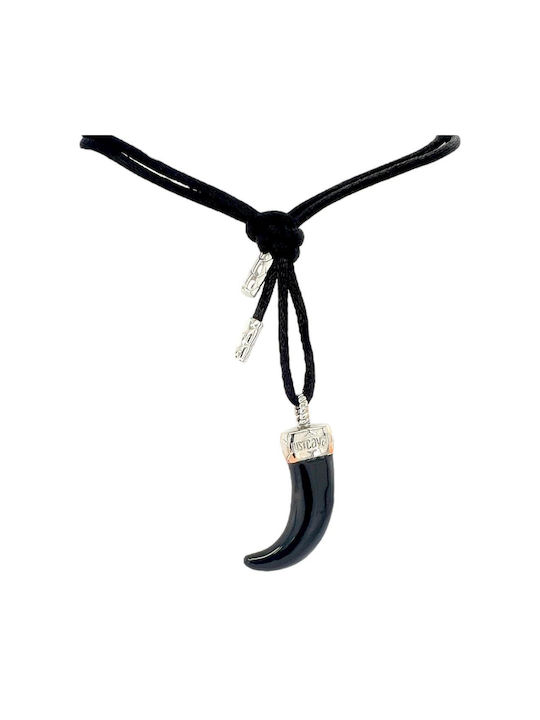 Just Cavalli Necklace from Steel Black