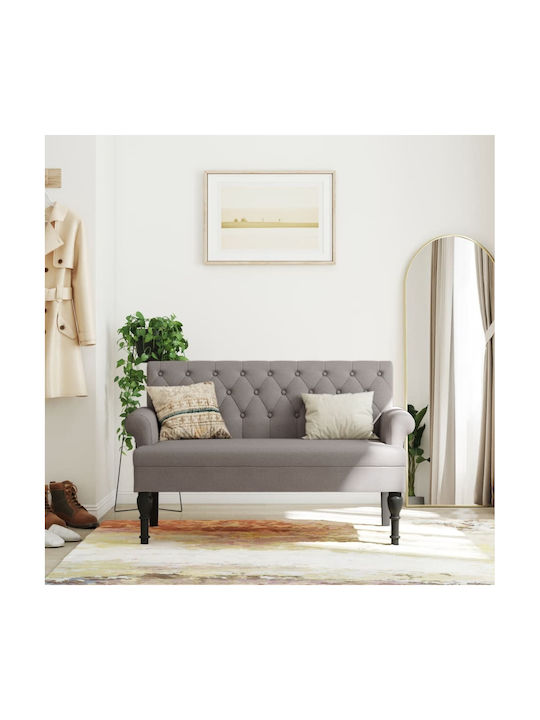 Διθέσιος Καναπές Taupe 120x62x75.5εκ. 372125
