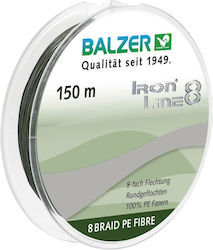 Balzer Iron Line Fischereifaden 150m / 0.14mm / 10.7kg