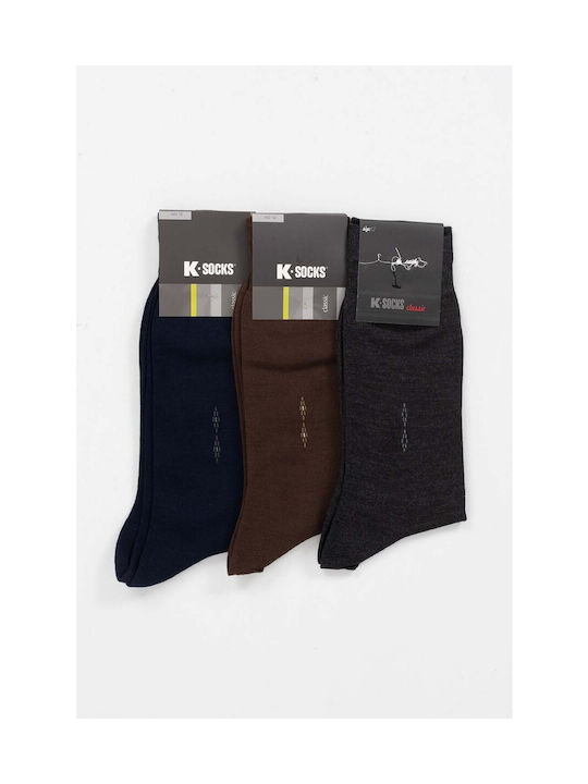 K Socks Чорапи с Дизайн Black 1Пакет