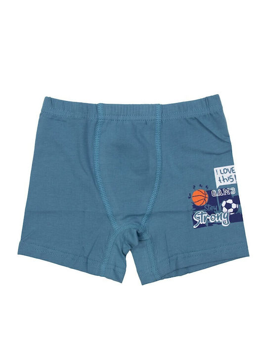 Baykar Kids' Boxer Petrol Blue
