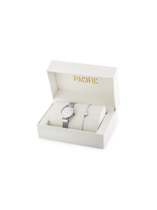 Pacific Uhr mit Metallarmband