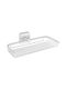 Kapitan Επιτοίχια Ραφιέρα Μπάνιου Inox 23x14x5.5cm Λευκή